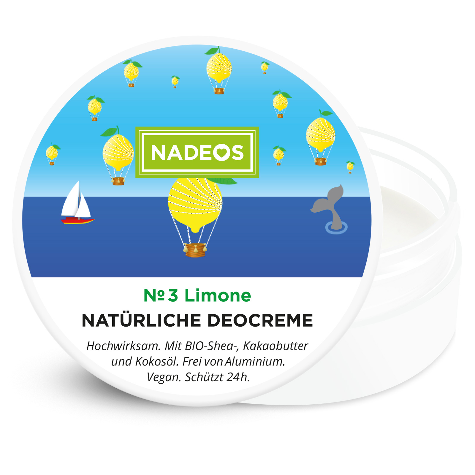 NADEOS-Deocreme-03-Limone NADEOS Natürliche Deocreme No 3 Limone