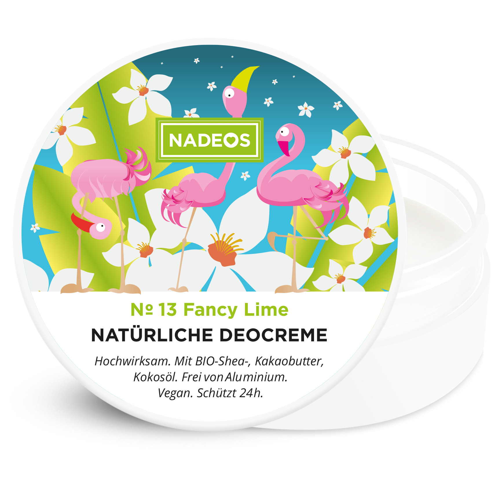 Deocreme-13-Fancy-Lime NADEOS Natürliche Deocreme No 13 Fancy Lime