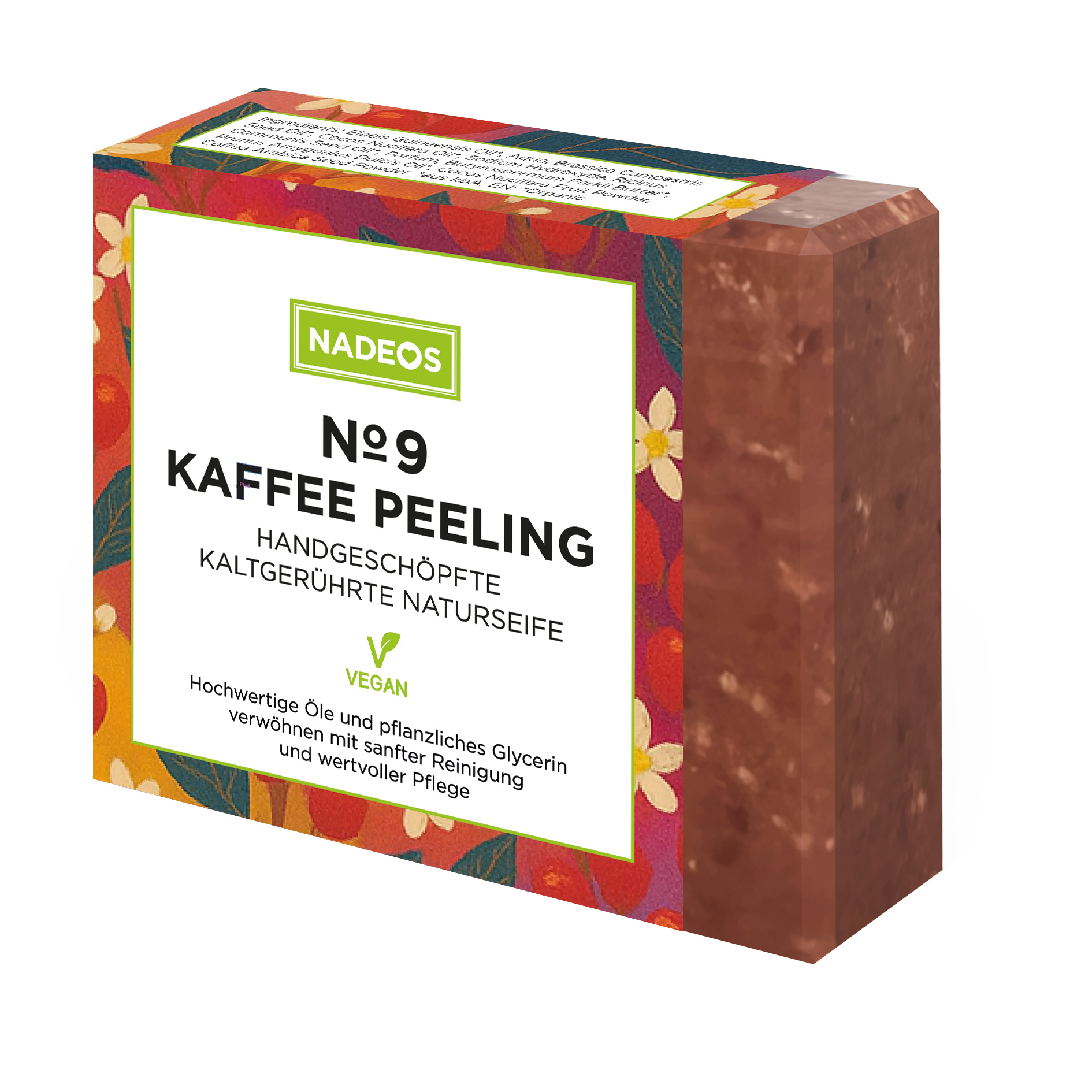Naturseife Nr. 9 Kaffee Peeling Naturseife Nr. 9 Kaffee Peeling