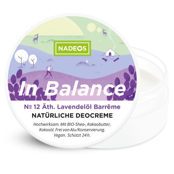 NADEOS Natürliche Deocreme No 12 Lavendel Barreme