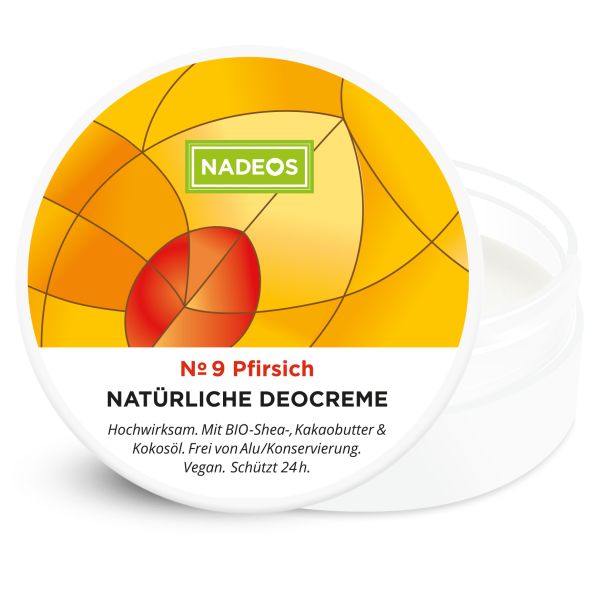 NADEOS Natürliche Deocreme No 9 Pfirsich