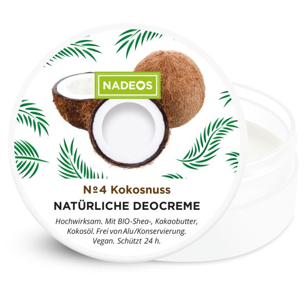 Natürliche Deocreme No 4 Kokosnuss