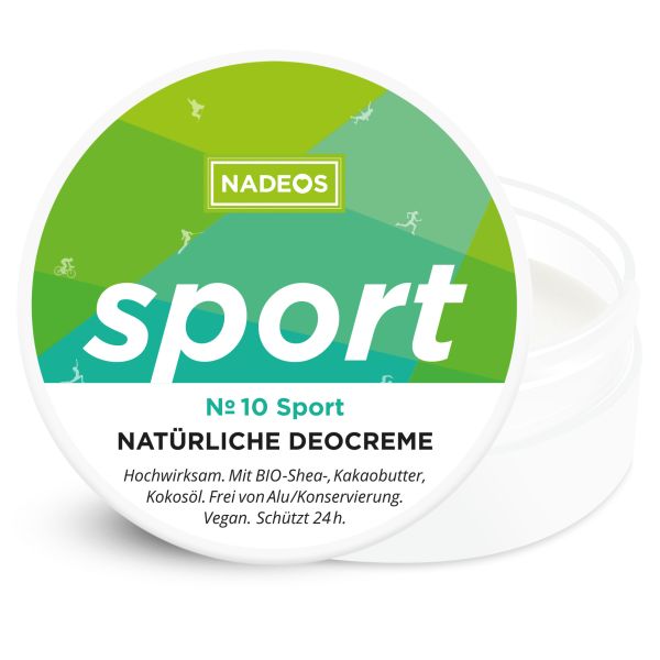 NADEOS Natürliche Deocreme No 10 Sport